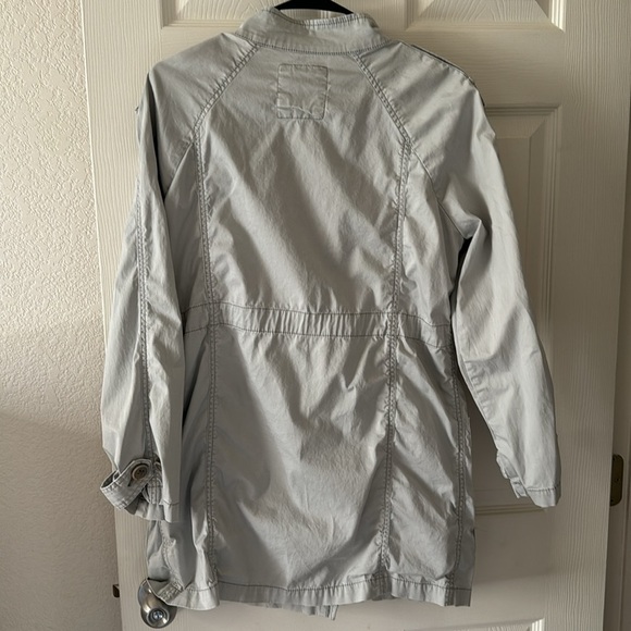 Free People utility cargo jacket full-zip button front size xs - Picture 3 of 14